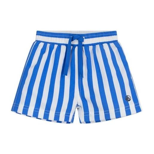 Petit Bateau abbigliamento giorno bambino ragazzo, delphinium/marshmallow, 3 anni