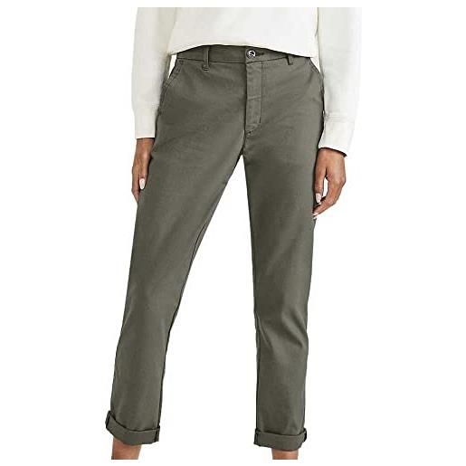 Dockers weekend chino slim, pantaloni donna, camo, 28
