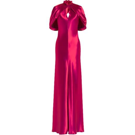 Alberta Ferretti abito con dettaglio cut-out - rosa