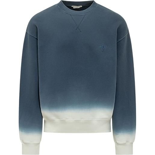 JW Anderson felpa con ricamo - blu