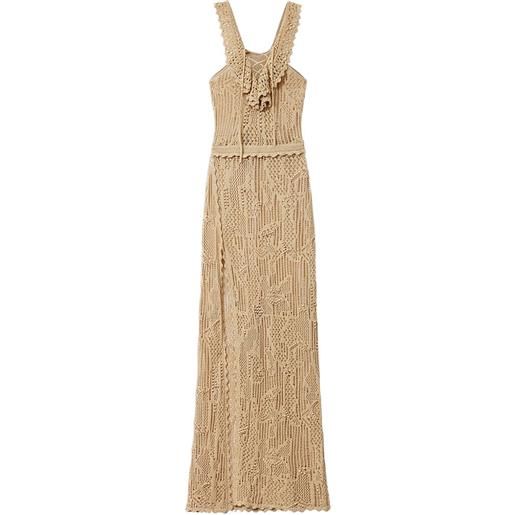 ISABEL MARANT abito lungo ornella - toni neutri