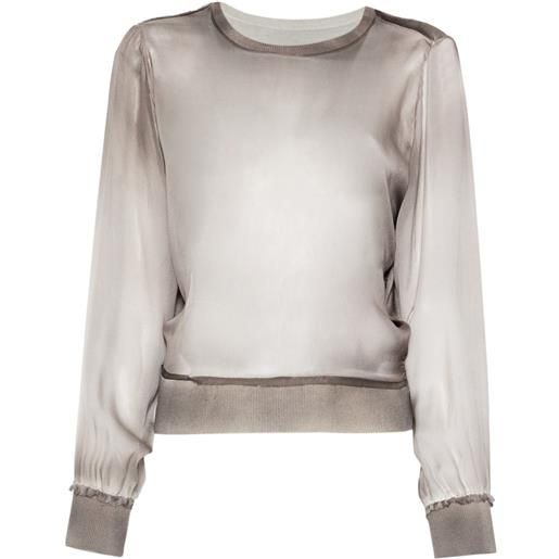 Avant Toi maglione girocollo - grigio