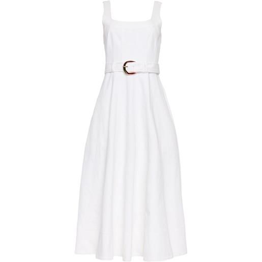 Cinq A Sept abito denim cambree - bianco