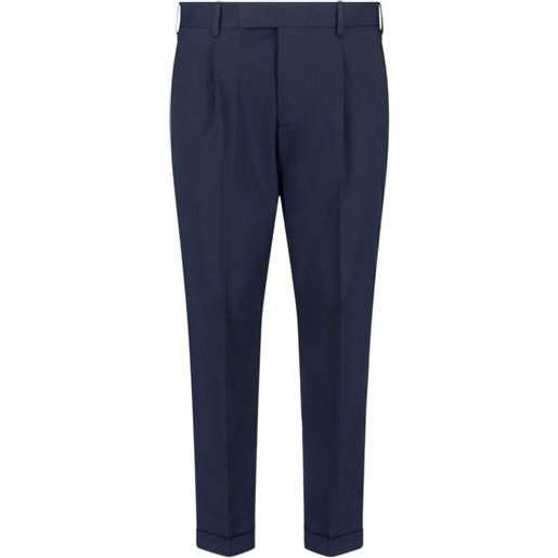 PT Torino pantaloni con pinces - blu