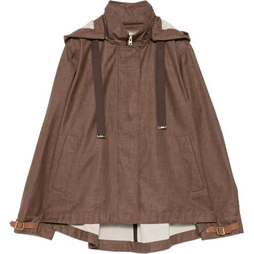 Herno giacca con cappuccio - marrone
