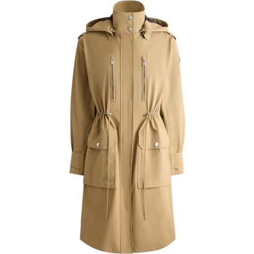 Fusalp parka con cappuccio rimovibile - toni neutri