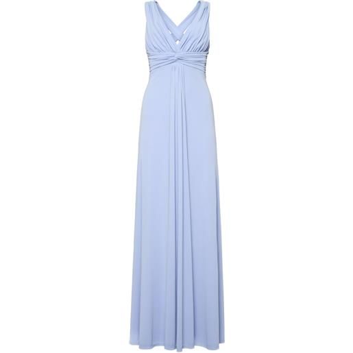 Cinq A Sept abito da sera gertie - blu