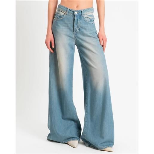 PHILIA LOFT jeans palazzo sabbiato - cami - PHILIA LOFT