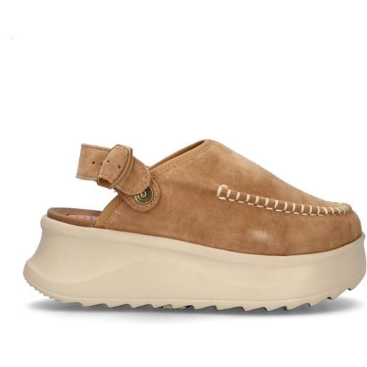 HEY DUDE sabot donna marrone in suede