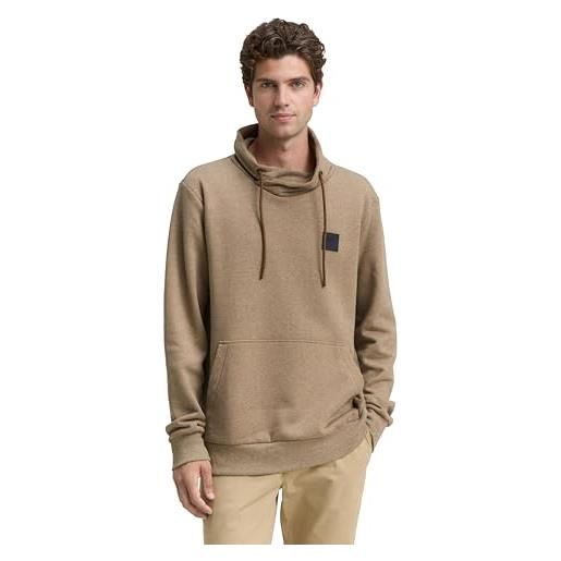 TOM TAILOR felpa da uomo, 38874 - palm cashmere structure, m
