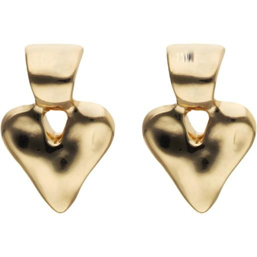 UNOde50 Orecchini Placcati Oro 18k Con Cristallo Rosa Fatto A Mano - Edizione Limitata