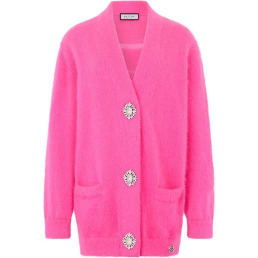 Philipp Plein cardigan con decorazione - rosa