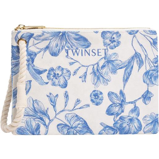 Twinset u&b  pochette stampa floreale