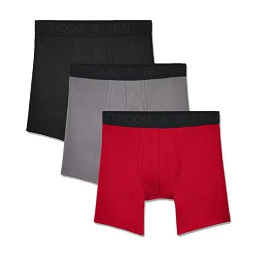 Boxer Uomo FNKDOR 2024 In Cotone E Elastan - Morbido, Traspirante, Stretch, Vita Elastica (1 Pezzo)