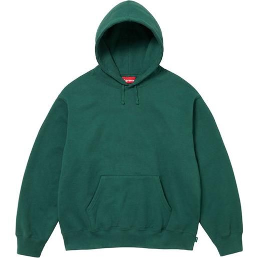 Supreme felpa "green" con applicazione - verde