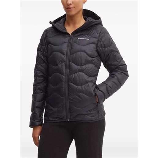 Peak Performance piumino helium con cappuccio - nero