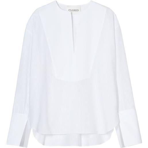 Closed blusa a righe - bianco