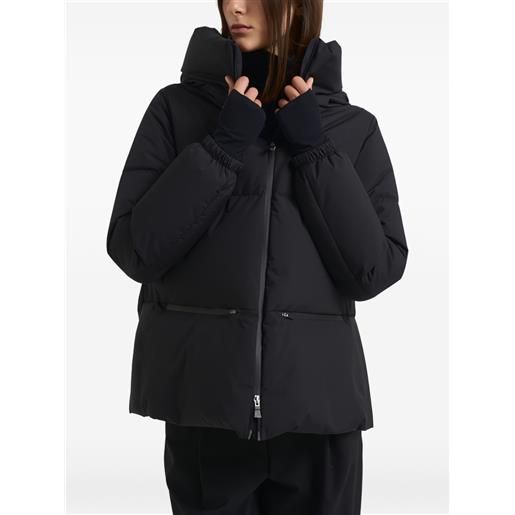 Herno piumino con cappuccio - nero