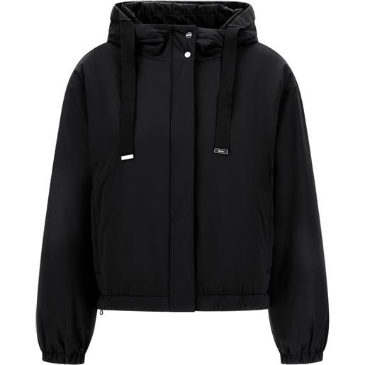 Herno giacca resort travel con coulisse - nero