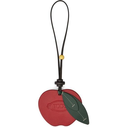 Tod's portachiavi con pendente - rosso