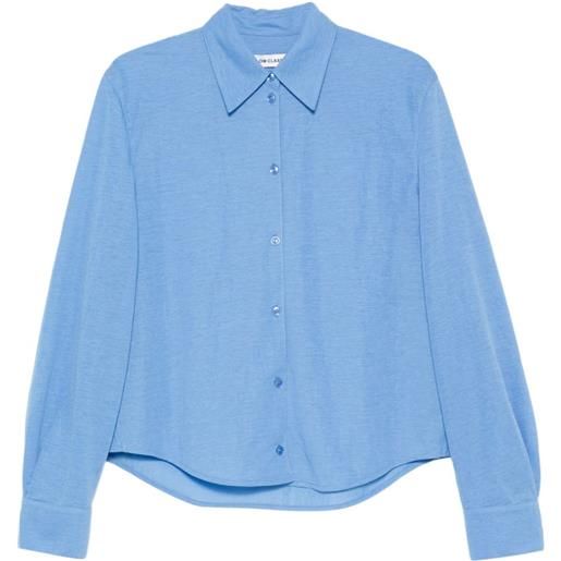 Low Classic camicia con bottoni - blu