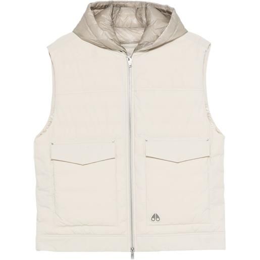 Moose Knuckles gilet con applicazione - toni neutri