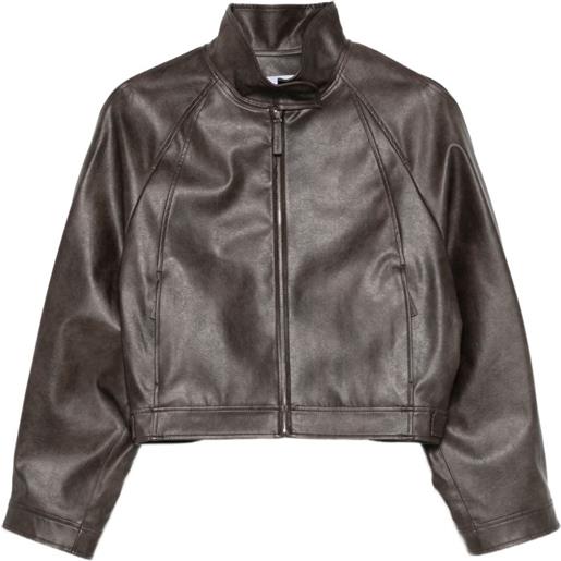 Low Classic giacca con zip - marrone