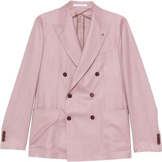Tagliatore blazer doppiopetto - rosa