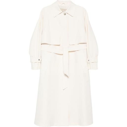 Herno trench con cintura - toni neutri