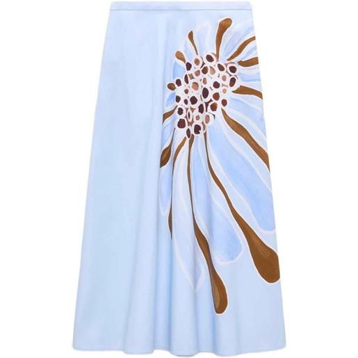 Dorothee Schumacher gonna midi a fiori - blu