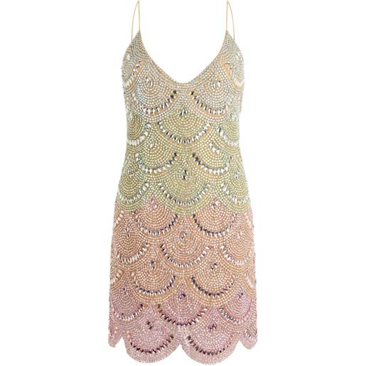 Philipp Plein abito corto multicolore - verde