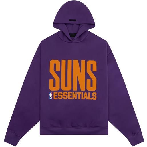 FEAR OF GOD ESSENTIALS felpa nba suns sport con cappuccio - viola