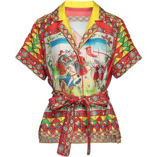 DOLCE&GABBANA - camicie e bluse fantasia