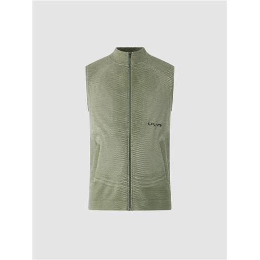 UYN man nebula ow 2nd layer vest full zip gilet secondo strato donna
