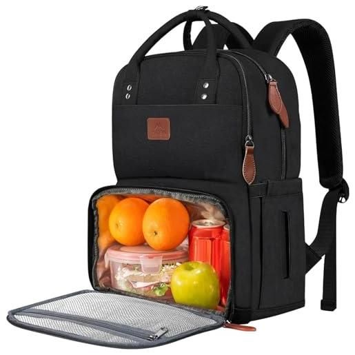Zaino Grande YOREPEK 15.6" Per Uomo/donna, Impermeabile, Con Porta Laptop, Borsa Da Viaggio