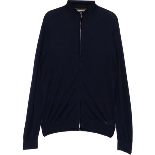 N.Peal cardigan hyde - blu