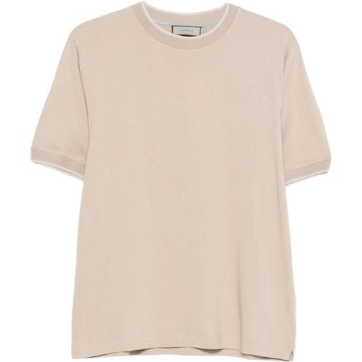 Canali t-shirt a maniche corte - toni neutri