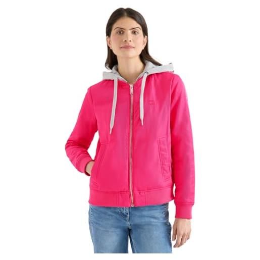 Cecil felpa con cappuccio beetroot rosa, m