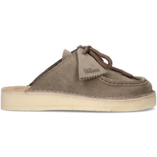 CLARKS ORIGINALS sabot donna grigio in suede