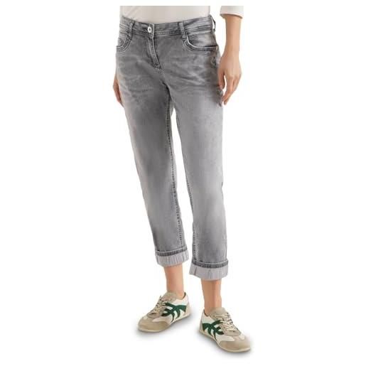 Cecil straight leg jeans light grey wash 31