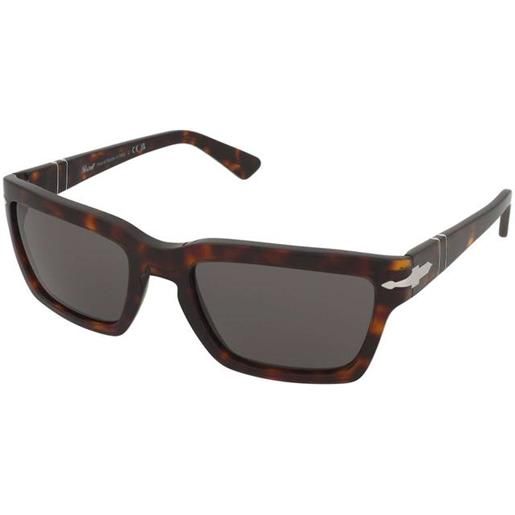Persol po3363s 24/b1 | occhiali da sole graduati o non graduati | prova online | plastica | rettangolari | marrone, havana | adrialenti