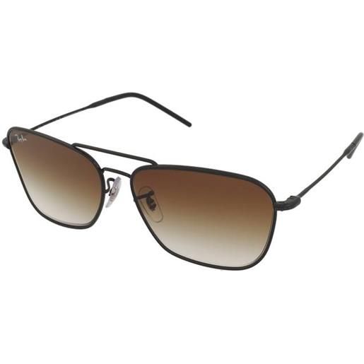 Ray-Ban caravan reverse rbr0102s 002/cb | occhiali da sole graduati o non graduati | prova online | unisex | metallo | pilot | nero | adrialenti