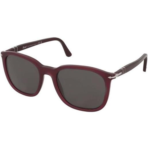 Persol po3355s 1216/b1 | occhiali da sole graduati o non graduati | prova online | plastica | quadrati | viola | adrialenti
