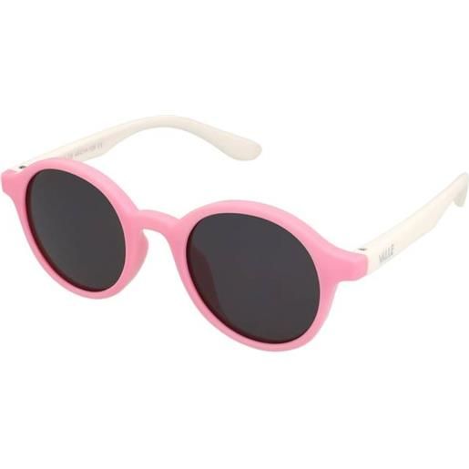Válle kids sunshine c6 | occhiali per bambini | prova online | unisex | plastica | tondi | rosa | adrialenti