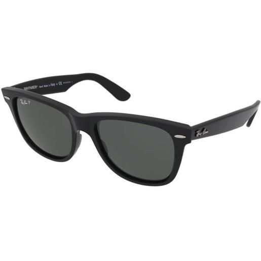 Ray-Ban original wayfarer rb2140 - 901/58 | occhiali da sole graduati o non graduati | prova online | unisex | plastica | quadrati | nero | adrialenti