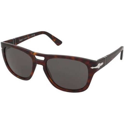 Persol po3366s 24/b1 | occhiali da sole graduati o non graduati | prova online | plastica | quadrati | marrone, havana | adrialenti