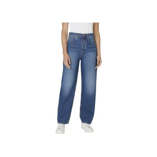 Pepe Jeans per donna. Pl2047394a3 jeans blu barrel addison [3286154], casual, cotone, denim