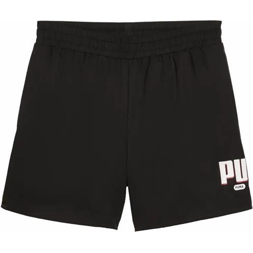 PUMA pantaloncino puma essential logo lab