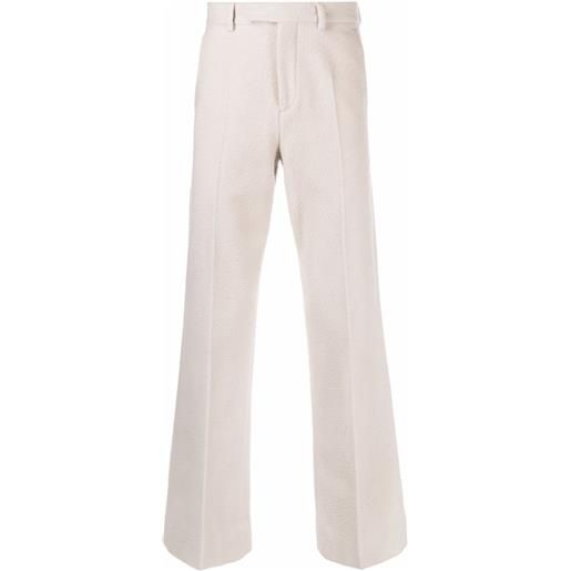 AMIRI pantaloni a gamba ampia - toni neutri