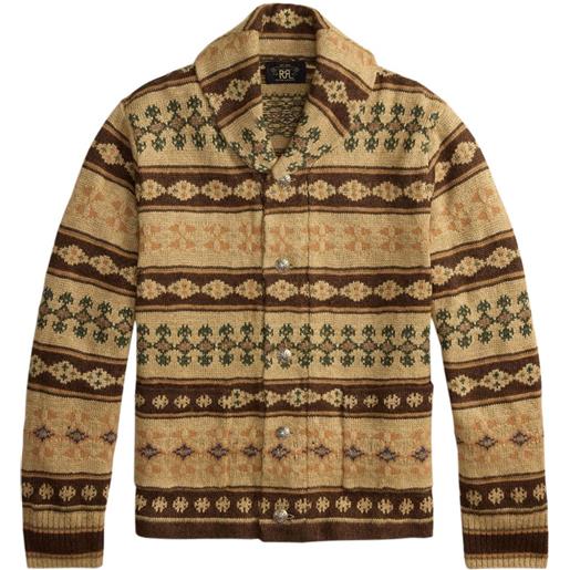 Ralph Lauren RRL cardigan con scollo a scialle - toni neutri